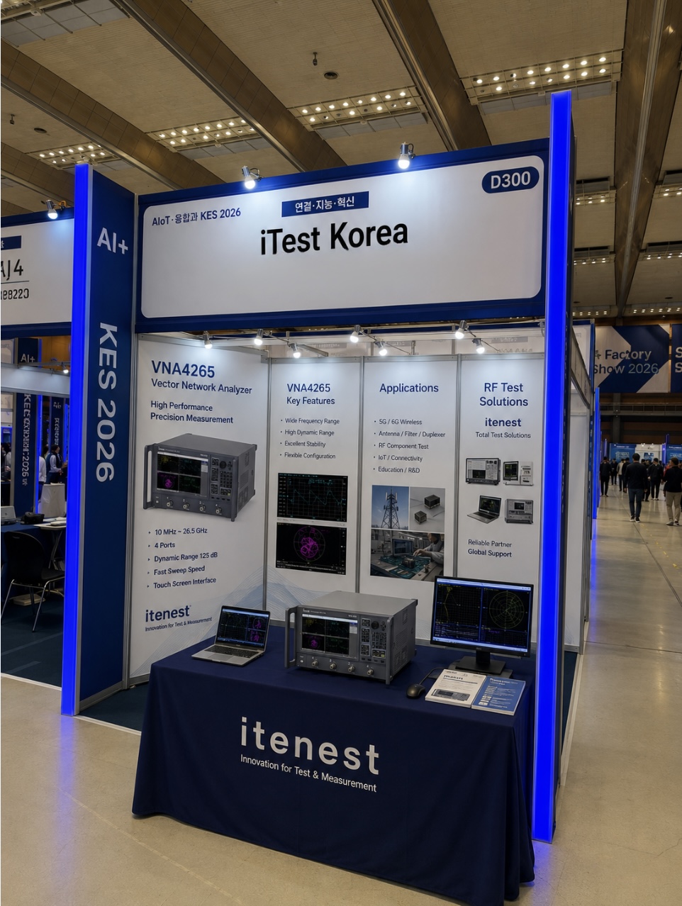 iTest KES2026 Booth Image Cut